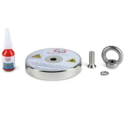 Brute Magnetics 1200 Lb. Neodymium Magnet Fishing Bundle -Hang Time Shop 1200lb Neodymium Magnet Fishing Bundle 3