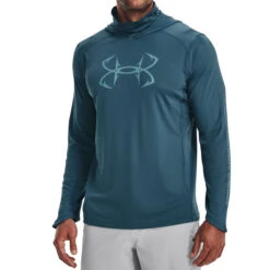 Under Armour Men's UA Iso-Chill Hook Gaiter Hoodie 9 Under Armour Men's UA Iso-Chill Hook Gaiter Hoodie -Hang Time Shop 1371378 Stillwater