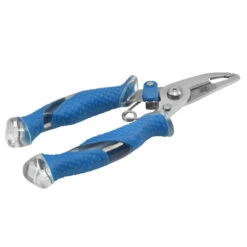 Cuda 5" Titanium Bonded Mini Pliers -Hang Time Shop 18198 angled top