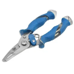Cuda 5" Titanium Bonded Mini Pliers -Hang Time Shop 18198 angled top 2