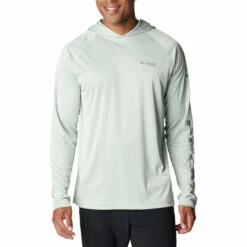Columbia Men's PFG Terminal Tackle Heather Hoodie -Hang Time Shop 1831551 335 f preview download