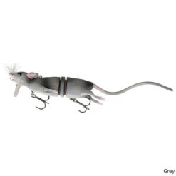 Savage Gear 3D Rat Lure -Hang Time Shop 3D Rat Lure Grey