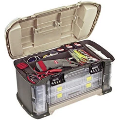 Plano Guide Series Angled System Tackle Box -Hang Time Shop 787010 open