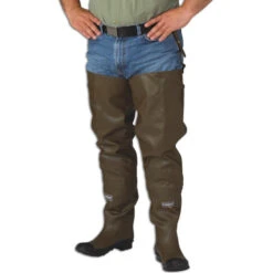 Caddis Men's Rubber Hip Boot W/ Knee Harness