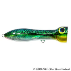 Nomad Design Chug Norris 180mm Saltwater Popper Lure -Hang Time Shop CHUG180 SGMtxt