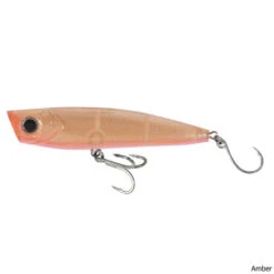Hogy Charter Grade Popper Inshore Saltwater Lure -Hang Time Shop Charter Grade Popper Inshore Saltwater Lure Amber