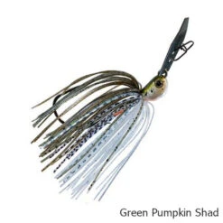 Z-Man ChatterBait JackHammer Bladed Jig Lure -Hang Time Shop ChatterBait JackHammer Bladed Jig Lure GP Shad