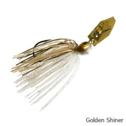 Z-Man ChatterBait JackHammer Bladed Jig Lure -Hang Time Shop ChatterBait JackHammer Bladed Jig Lure Golden Shiner