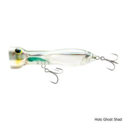 Nomad Design Chug Norris 95mm Popper Lure -Hang Time Shop Chug Norris 95mm Popper Lure Holo Ghost