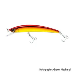 Yo-Zuri Crystal Minnow Floating Saltwater Lure -Hang Time Shop Crystal Minnow Floating Saltwater Lure Green