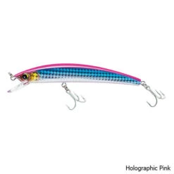 Yo-Zuri Crystal Minnow Floating Saltwater Lure -Hang Time Shop Crystal Minnow Floating Saltwater Lure Pink