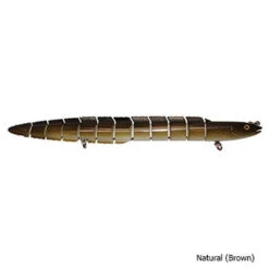 Daddy Mac Viper Eel 12" Saltwater Lure -Hang Time Shop DADDMVE12 Viper Eel 12in Saltwater Lure Brown