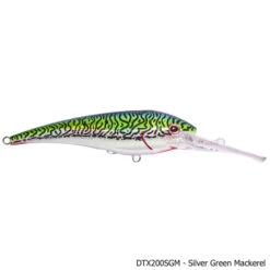 Nomad Design DTX Minnow 200mm Sinking Saltwater Lure -Hang Time Shop DTX200SGMtxt