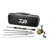 Daiwa D-Vec Carbon Case Executive Pack Travel Spinning Combo -Hang Time Shop D Vec Carbon Case Executive Pack Travel Spinning Combo