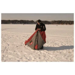 Eskimo QuickFish 3 Pop-Up 3-Person Ice Shelter -Hang Time Shop ESKQuickFishIceShelter4