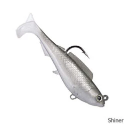 Z-Man ElaZtech HerculeZ Swimbait Lure -Hang Time Shop ElaZtech HerculeZ Swimbait Lure Shiner