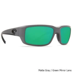 Costa Del Mar Fantail Glass Lens Polarized Sunglasses -Hang Time Shop Fantail Glass Lens Polarized Sunglasses Gray Green