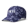 YETI Men's & Women's Floral Print Baseball Cap -Hang Time Shop Floral Print Baseball Cap Navy