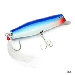Gibbs Danny Surface Swimmer Wooden Lure -Hang Time Shop GIBDANSS11 2BL Danny Surface Lure Blue