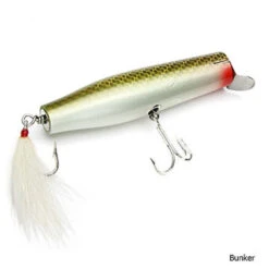 Gibbs Danny Surface Swimmer Wooden Lure -Hang Time Shop GIBDANSS11 2BL Danny Surface Lure Bunker