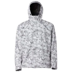 Grundéns Men's Charter Gore-Tex Jacket -Hang Time Shop Grundens 10324 RefractionCamo 1flat