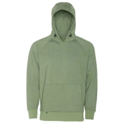 Grundéns Men's Dillingham Tech Hoodie -Hang Time Shop Grundens 20028 OlivineHeather 1