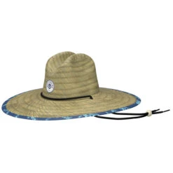 Huk Men's Straw Palm Wash Hat