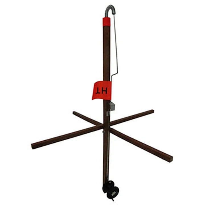 HT Enterprises Maine Wood Trap Tip-Up W/ 500 Spool & Drag System