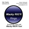K & J Tackle Wacky Ring - 100 Pk. 2 K & J Tackle Wacky Ring - 100 Pk. -Hang Time Shop KPTSWWR Wacky Rings Pack