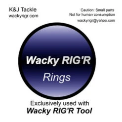 K & J Tackle Wacky Ring - 100 Pk.