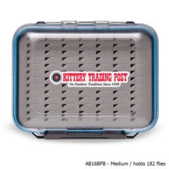 Adamsbuilt Fishing Waterproof Series Fly Box -Hang Time Shop KTP LowRews Fly Box MediumTxt