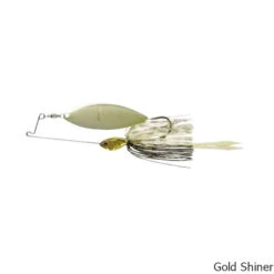 Molix Lover Short Arm Spinnerbait Lure -Hang Time Shop Lover Short Arm Spinnerbait Lure Gold Shiner