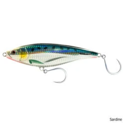 Nomad Design Madscad 115mm Saltwater Sinking Lure -Hang Time Shop Madscad 115mm Saltwater Sinking Lure Sardine