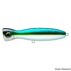 Yo-Zuri Mag Popper Saltwater Lure -Hang Time Shop Mag Popper Saltwater Lure Green Mackerel