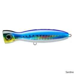 Yo-Zuri Mag Popper Saltwater Lure -Hang Time Shop Mag Popper Saltwater Lure Sardine