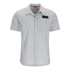 Simms Men's Shop Short-Sleeve Shirt -Hang Time Shop Mens Shop SS Shirt Sterling