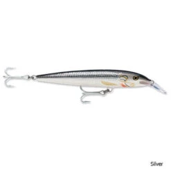 Rapala Floating Magnum Saltwater Lure -Hang Time Shop NMKFMAG18 Floating Magnum Saltwater Lure Silver