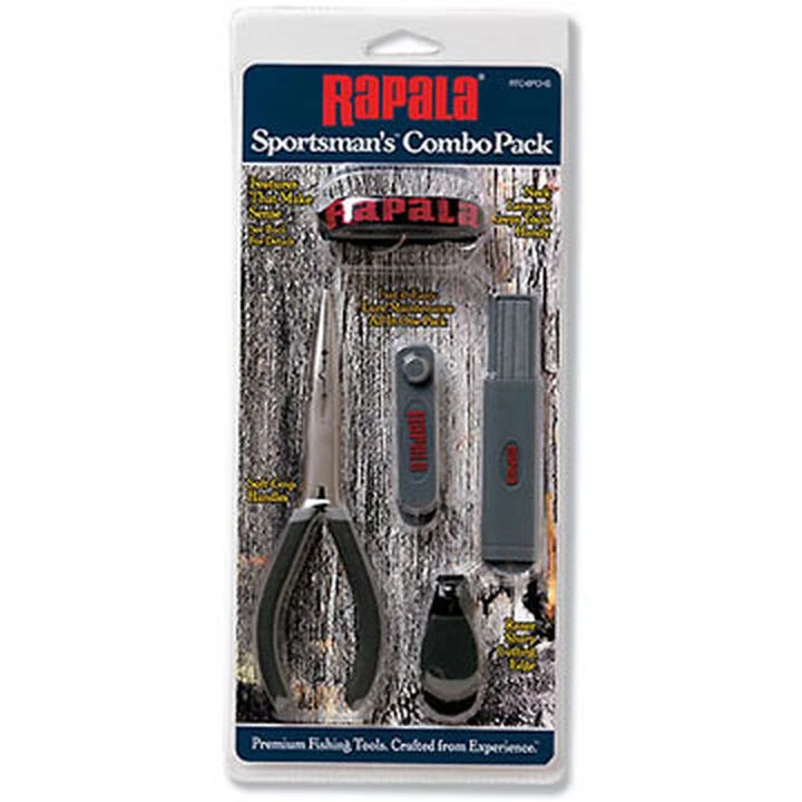 Rapala Sportsmans Combo Pack 3 Rapala Sportsmans Combo Pack