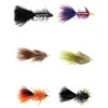 Fulling Mill New Age Bugger Fly Selection - 6 Pk. -Hang Time Shop New Age Bugger Fly Selection 6 Pk 6001730