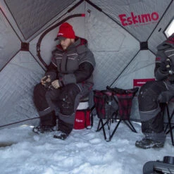 Eskimo Outbreak 250XD 2-3 Person Ice Shelter -Hang Time Shop Outbreak 250XD 2 3 Person Ice Shelter 4