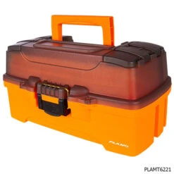 Plano Two-Tray Tackle Box -Hang Time Shop PLAMT6221 TwoTrayTackleBox 1Txt