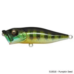 Megabass Pop-X Popper Lure -Hang Time Shop POP X PUMPKIN SEEDtxt