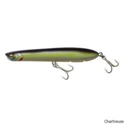 Savage Gear Panic Pencil Popper Saltwater Lure -Hang Time Shop Panic Pencil Popper Saltwater Lure Chartreuse