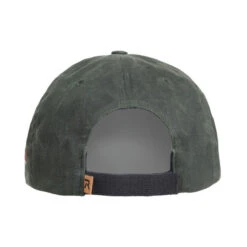 Maine Inland Fisheries And Wildlife Men's Waxed Oil Cloth Trout Hat -Hang Time Shop RC435 MaineIFW MensWaxedOilClothTroutHat DarkOlive 5