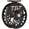 Redington Tilt Euro Nymph Fly Reel -Hang Time Shop RDT Reels Tilt Black Back