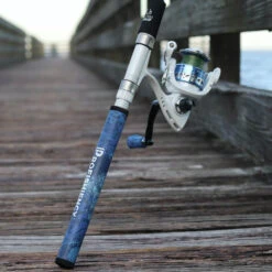 ProFISHiency Real Tree Wave True Blue Camo Spinning Combo -Hang Time Shop Real Tree Wave True Blue Camo Spinning Combo 4