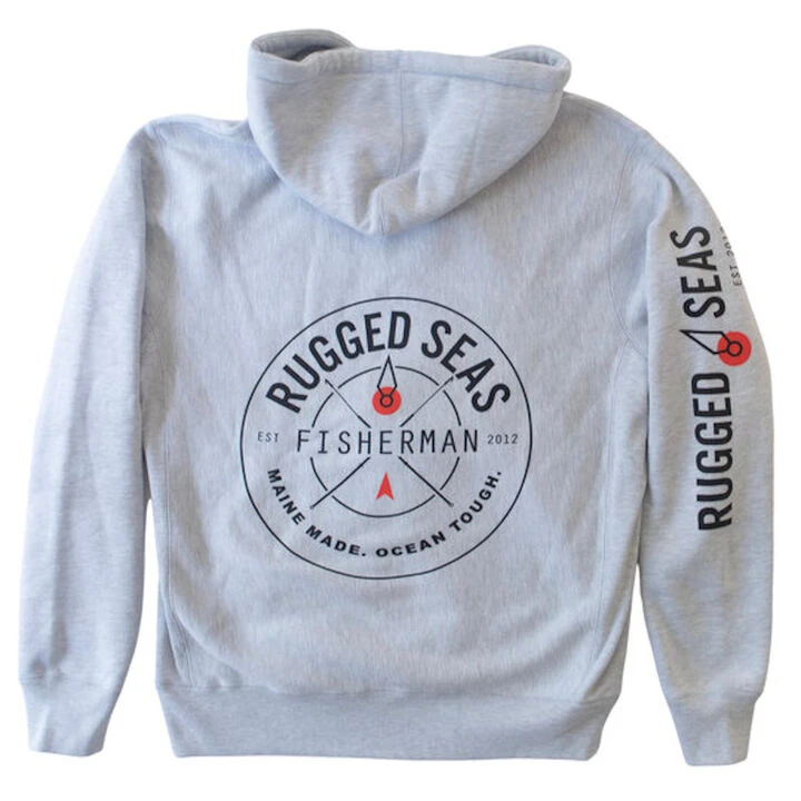 Rugged Seas Men's 2020 Gulf Of Maine Fisherman Hoodie - Image 2