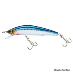 Yo-Zuri Mag Minnow Floating Saltwater Lure -Hang Time Shop SEFR1140 Mag Minnow Floating Saltwater Lure Chrome