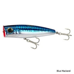 Yo-Zuri Hydro Popper Floating Saltwater Lure -Hang Time Shop SEFR1152 Hydro Popper Floating Saltwater Lure Blue