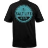 Salt Life Men's Ocean To Ocean Short-Sleeve T-Shirt -Hang Time Shop SL Big Ocean to Ocean Black